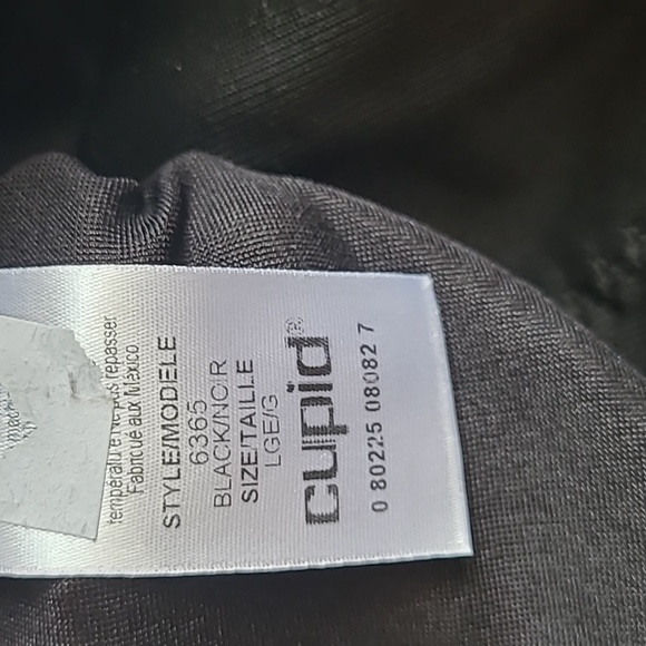 Cupid Shapewear Slimming Underwear Black Panties Size Large - Picture 2 of 3